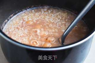 红糙米桂圆粥的做法步骤:5