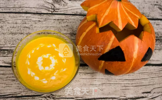 南瓜牛奶羹的做法步骤:10