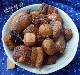 栗子炖肉的做法步骤:8