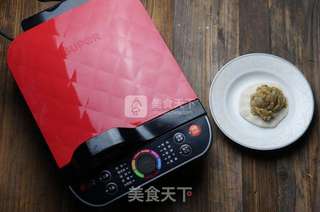 洋葱榨菜鲜肉饼的做法步骤:3
