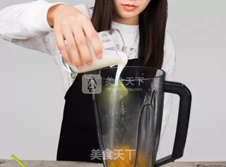 南瓜牛奶羹的做法步骤:7