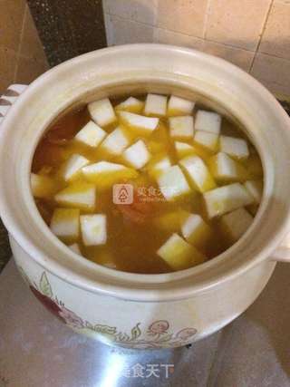 三宝牛骨汤的做法步骤:6