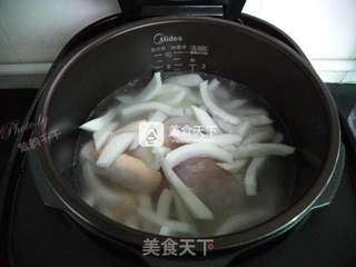 椰子煲老鸡的做法步骤:7