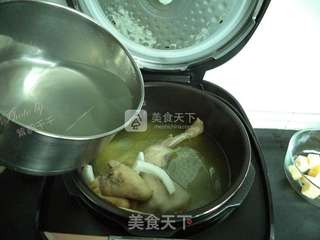 椰子煲老鸡的做法步骤:10