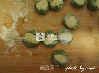 翡翠猪肉白菜水饺的做法步骤:15