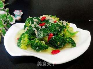 蒜蓉西兰花的做法步骤:10