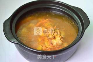 太子参虫草花汤的做法步骤:6