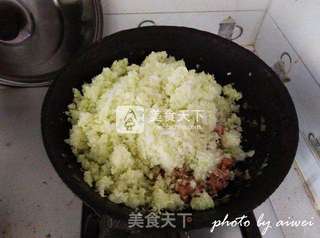 翡翠猪肉白菜水饺的做法步骤:8