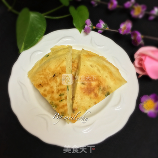 葱香发面饼的做法步骤:15