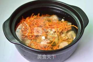 太子参虫草花汤的做法步骤:5