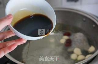 豆干鸡蛋卤鸭舌的做法步骤:4