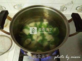 翡翠猪肉白菜水饺的做法步骤:18