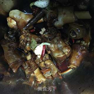 酱羊蹄的做法步骤:9