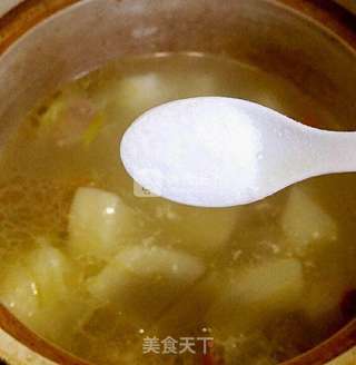 羊肉炖萝卜的做法步骤:11
