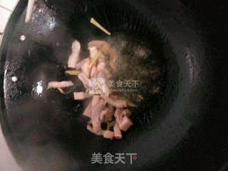蒜苔炒肉的做法步骤：6