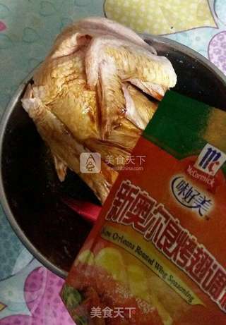 蜜汁烤鸡的做法步骤:3