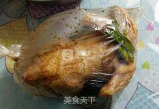 蜜汁烤鸡的做法步骤:5