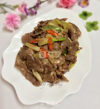 大葱爆羊肉的做法步骤:15