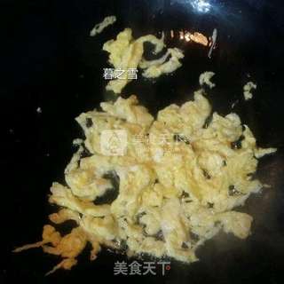 西蓝花培根炒饭的做法步骤:5