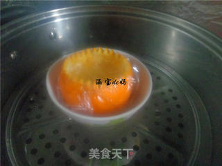 香橙蒸蛋的做法步骤:9