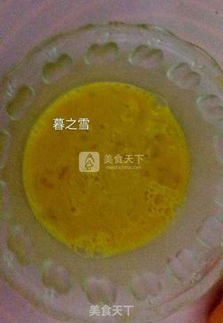 蘑菇蛋炒饭的做法步骤:4