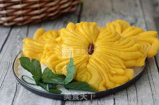 菊花馒头的做法步骤:11