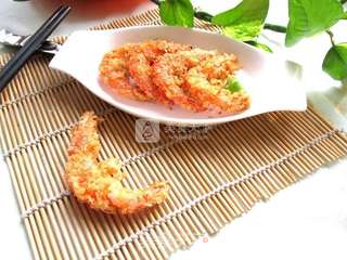 美味香酥虾的做法步骤:8