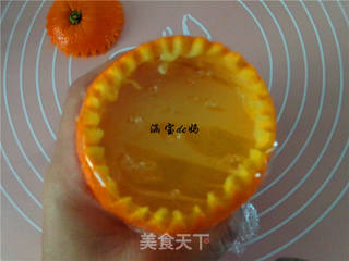香橙蒸蛋的做法步骤:8