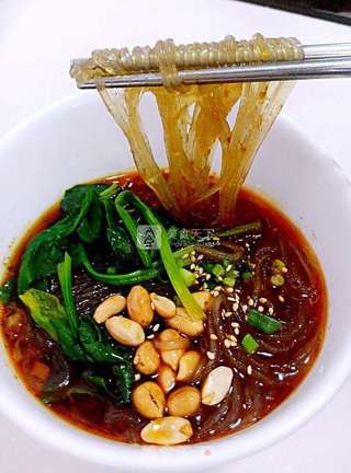 舌尖上的美味——肉沫酸辣粉的做法步骤:11