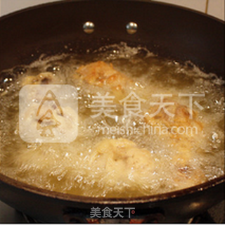 炸鸡—初雪时的诱惑!的做法步骤:6