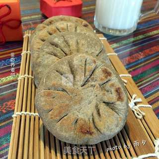 韭香荞麦饼的做法步骤:15