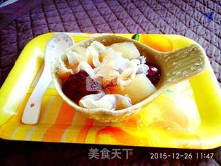 冰糖银耳炖雪梨的做法步骤：9