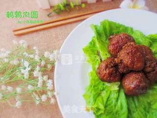 鹌鹑肉圆的做法步骤：9