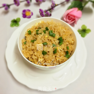 葱油蛋炒饭的做法步骤:8