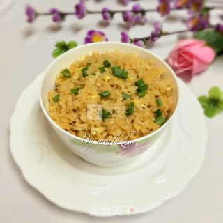 葱油蛋炒饭的做法步骤:11