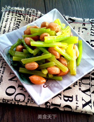 芹菜花生米的做法步骤:11