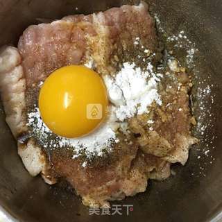 无油版炸猪扒的做法步骤:3