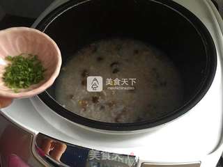 香菇核桃滑鸡粥的做法步骤:8