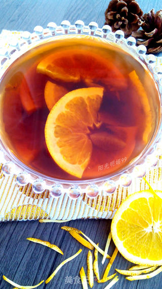 橙子红糖水的做法步骤:11