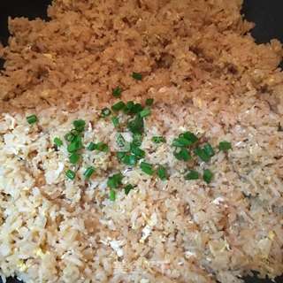 葱油蛋炒饭的做法步骤:7