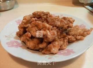 糖醋里脊肉的做法步骤:12