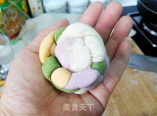 花式馒头之——绣球的做法步骤:8