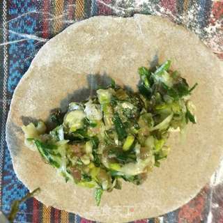 韭香荞麦饼的做法步骤:10