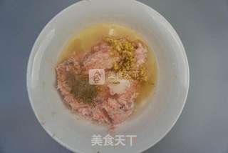 白白胖胖的 #鲜虾韭菜大饺子#的做法步骤:4