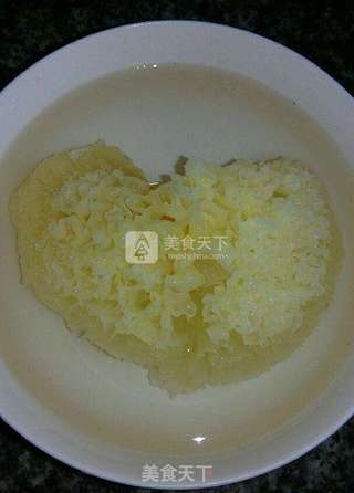 雪耳莲子绿豆糖水的做法步骤:4