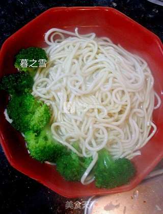香菇肉酱面的做法步骤:10
