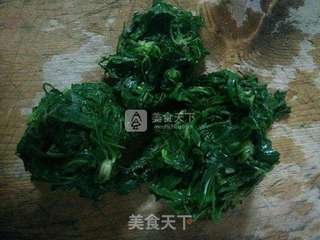 荠菜猪肉馄饨的做法步骤:8