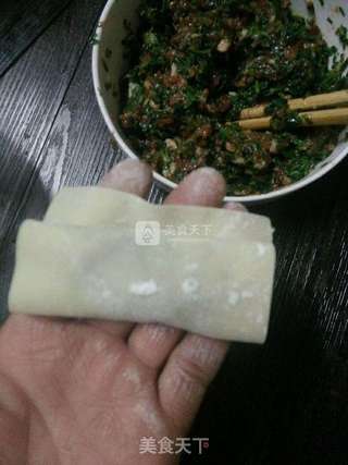 荠菜猪肉馄饨的做法步骤:13