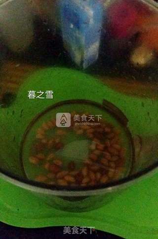 香浓花生牛奶豆浆的做法步骤:3