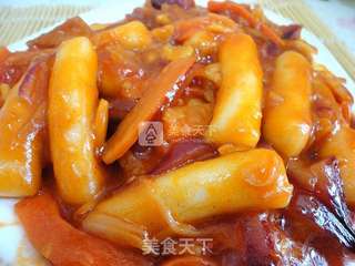 韩式炒年糕的做法步骤:13